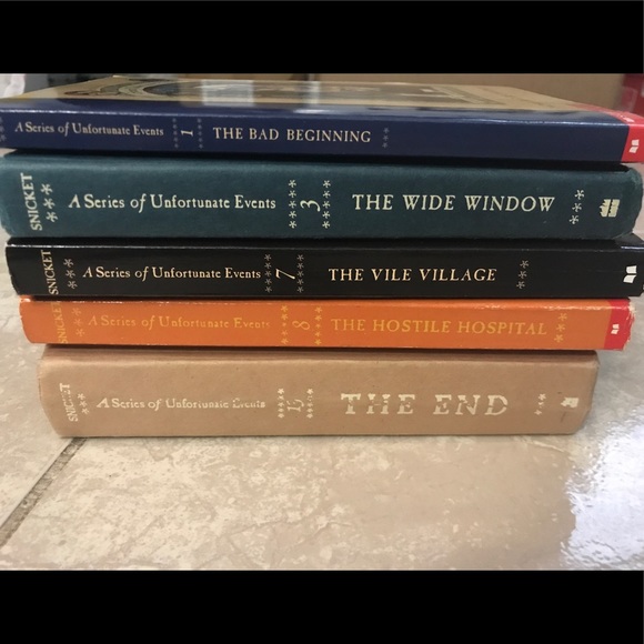 A series of unfortunate events series books - Picture 4 of 4